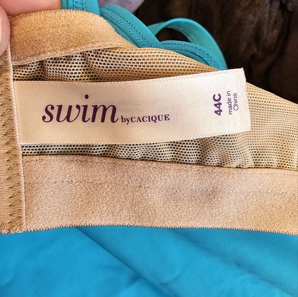 Cacique bra style takini top 44C - Picture 2 of 5